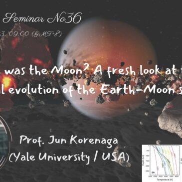 TSU Mini-Moon Seminar Series No. 36(October 19, 2023) @ Google Meet