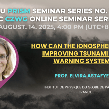 TSU PRISM Seminar Series No. 33( August 14, 2025) @ Google Meet